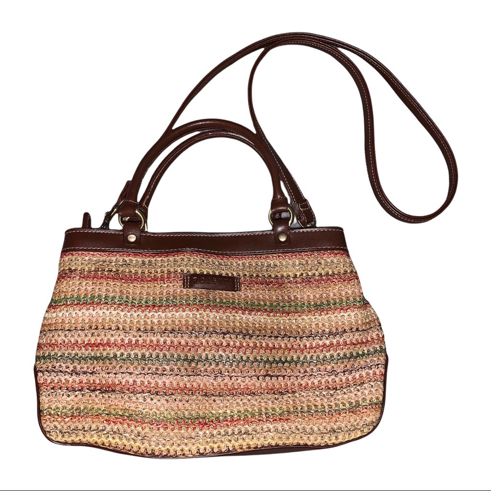 Y2K Rosetti Striped Fall Colors Purse